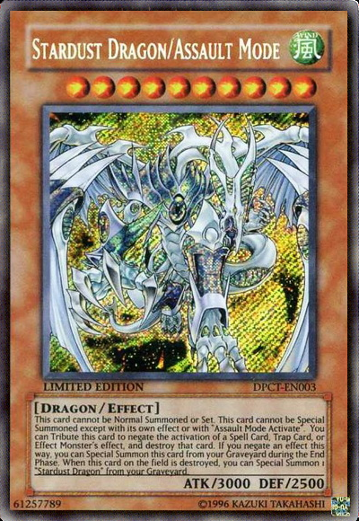 Stardust Dragon/Assault Mode (Secret) [DPCT-EN003] Secret Rare | Jomio and Rueliete's Cards and Comics