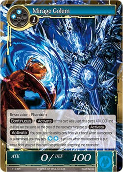 Mirage Golem (1-113) [The Dawn of Valhalla] | Jomio and Rueliete's Cards and Comics