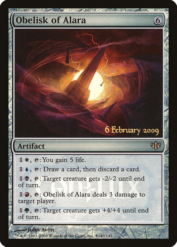Obelisk of Alara (Launch) [Conflux Promos] | Jomio and Rueliete's Cards and Comics