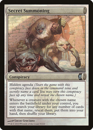 Secret Summoning [Conspiracy] | Jomio and Rueliete's Cards and Comics