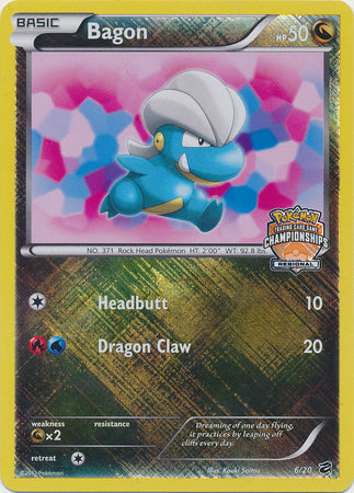 Bagon (6/20) (Regional Championship) [Black & White: Dragon Vault] | Jomio and Rueliete's Cards and Comics