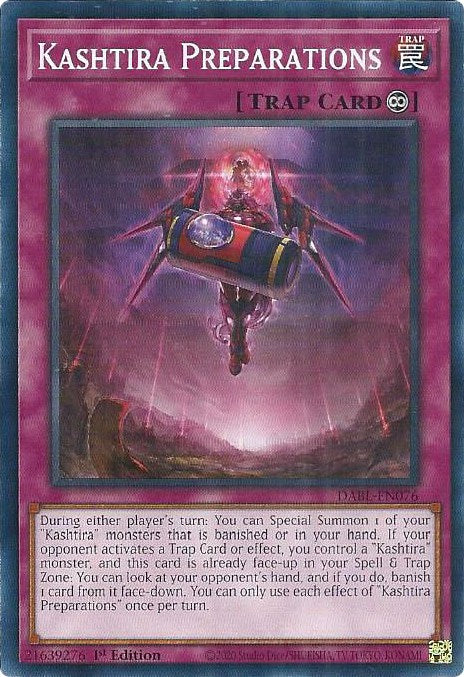 Kashtira Preparations [DABL-EN076] Common | Jomio and Rueliete's Cards and Comics