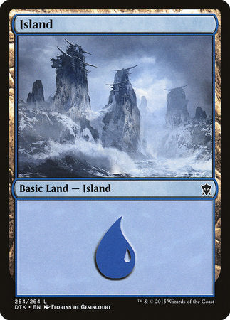 Island (254) [Dragons of Tarkir] | Jomio and Rueliete's Cards and Comics