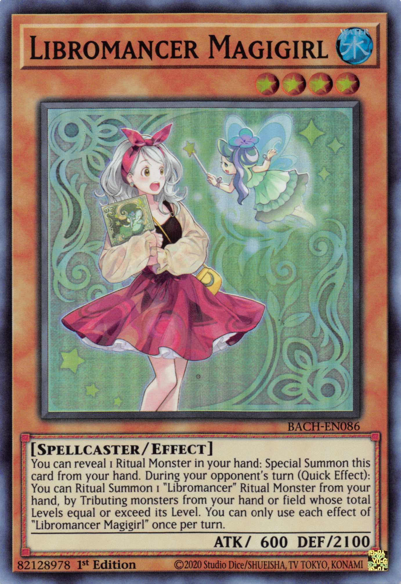Libromancer Magigirl [BACH-EN086] Super Rare | Jomio and Rueliete's Cards and Comics