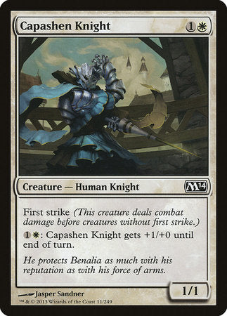 Capashen Knight [Magic 2014] | Jomio and Rueliete's Cards and Comics