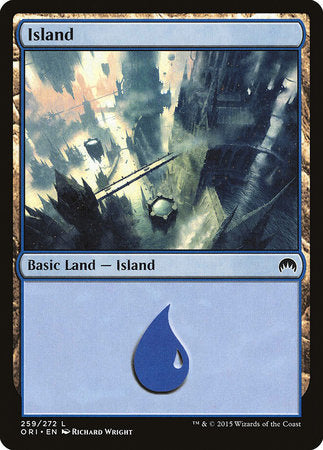 Island (259) [Magic Origins] | Jomio and Rueliete's Cards and Comics