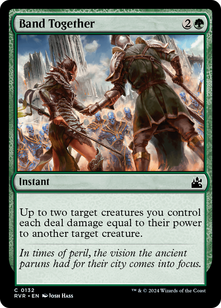 Band Together [Ravnica Remastered] | Jomio and Rueliete's Cards and Comics