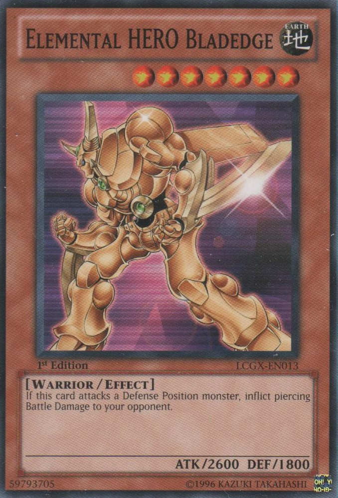 Elemental HERO Bladedge [LCGX-EN013] Common | Jomio and Rueliete's Cards and Comics
