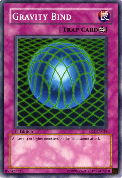 Gravity Bind [SD4-EN028] Common | Jomio and Rueliete's Cards and Comics