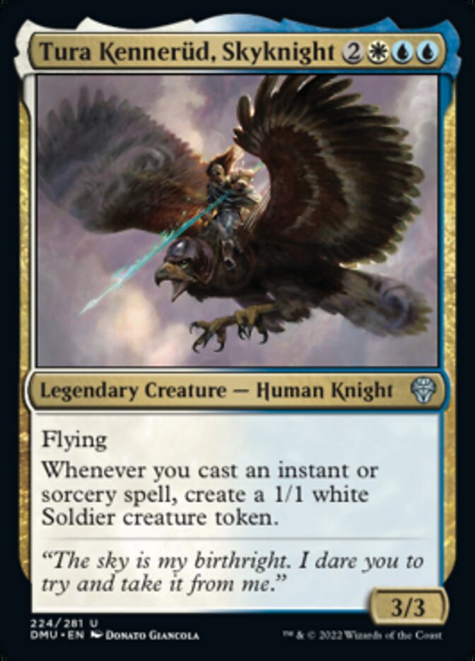 Tura Kennerud, Skyknight [Dominaria United] | Jomio and Rueliete's Cards and Comics