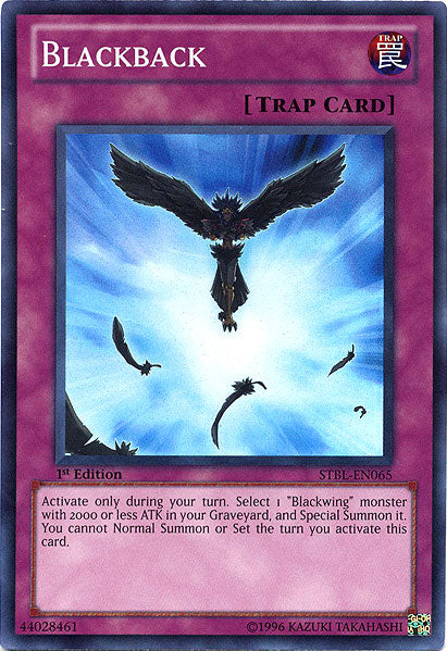 Blackback [STBL-EN065] Super Rare | Jomio and Rueliete's Cards and Comics