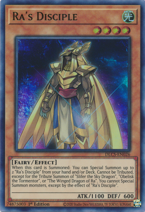 Ra's Disciple [DLCS-EN026] Ultra Rare | Jomio and Rueliete's Cards and Comics