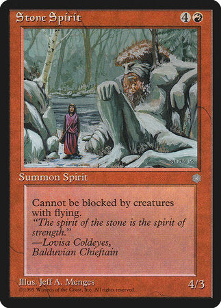 Stone Spirit [Ice Age] | Jomio and Rueliete's Cards and Comics