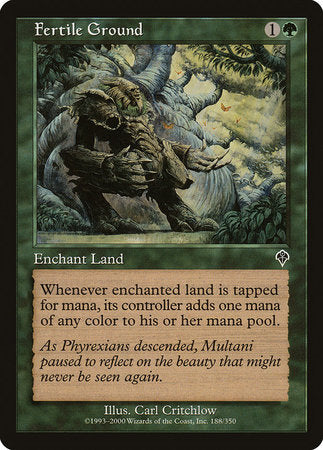 Fertile Ground [Invasion] | Jomio and Rueliete's Cards and Comics