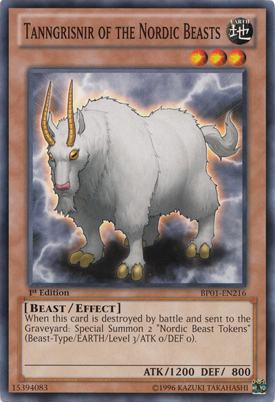 Tanngrisnir of the Nordic Beasts [BP01-EN216] Common | Jomio and Rueliete's Cards and Comics