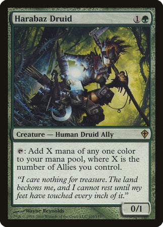 Harabaz Druid [Worldwake] | Jomio and Rueliete's Cards and Comics