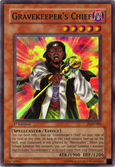 Gravekeeper's Chief [PGD-065] Super Rare | Jomio and Rueliete's Cards and Comics