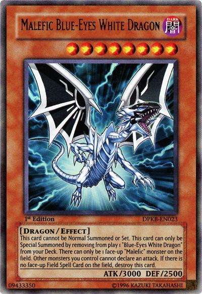 Malefic Blue-Eyes White Dragon [DPKB-EN023] Ultra Rare | Jomio and Rueliete's Cards and Comics