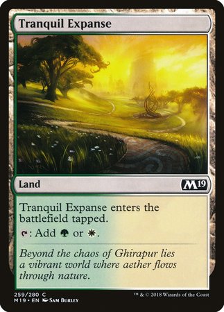 Tranquil Expanse [Core Set 2019] | Jomio and Rueliete's Cards and Comics