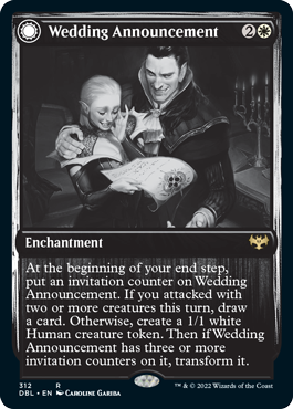 Wedding Announcement // Wedding Festivity [Innistrad: Double Feature] | Jomio and Rueliete's Cards and Comics