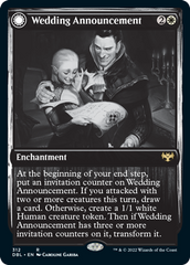 Wedding Announcement // Wedding Festivity [Innistrad: Double Feature] | Jomio and Rueliete's Cards and Comics