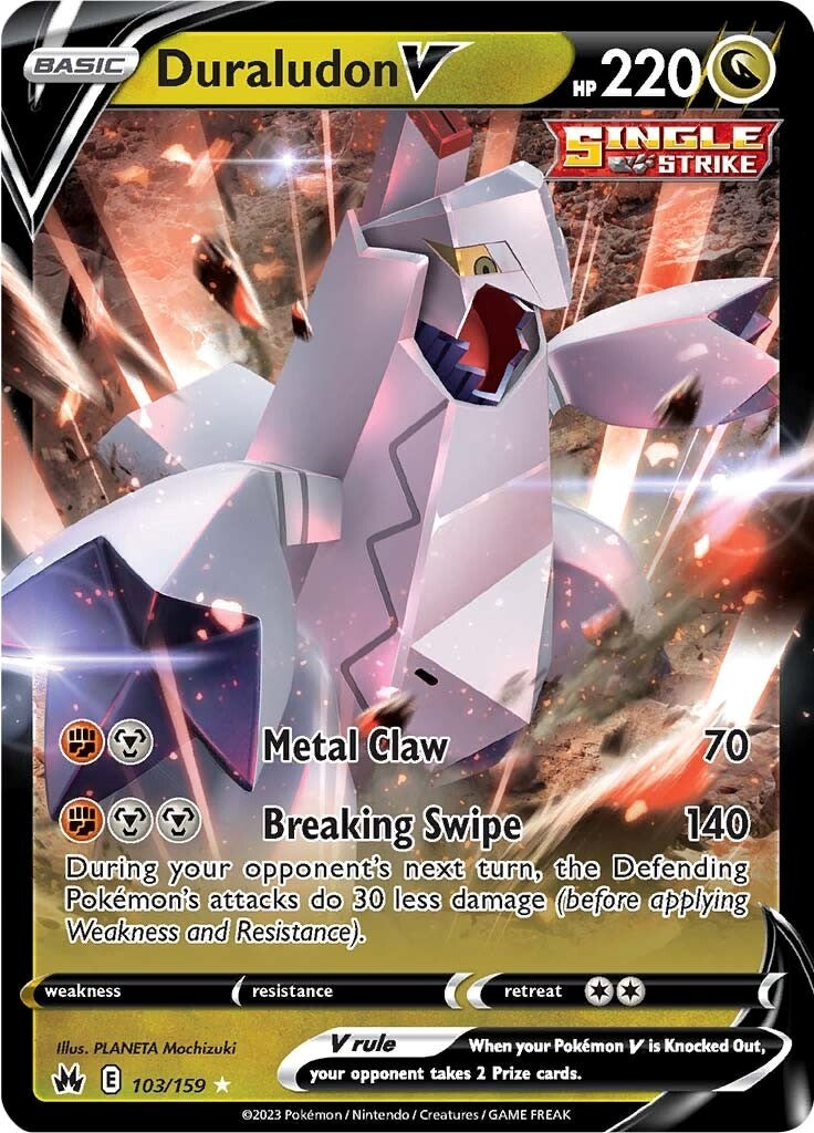 Duraludon V (103/159) [Sword & Shield: Crown Zenith] | Jomio and Rueliete's Cards and Comics