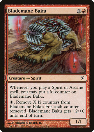 Blademane Baku [Betrayers of Kamigawa] | Jomio and Rueliete's Cards and Comics