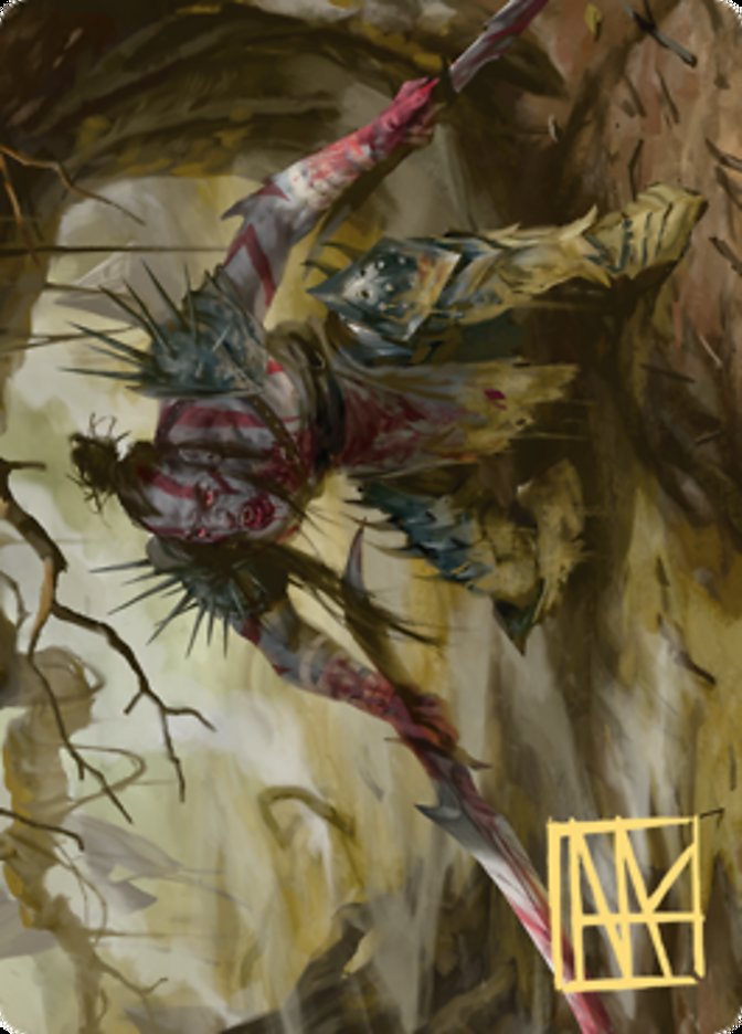 Highborn Vampire Art Card (Gold-Stamped Signature) [Zendikar Rising Art Series] | Jomio and Rueliete's Cards and Comics