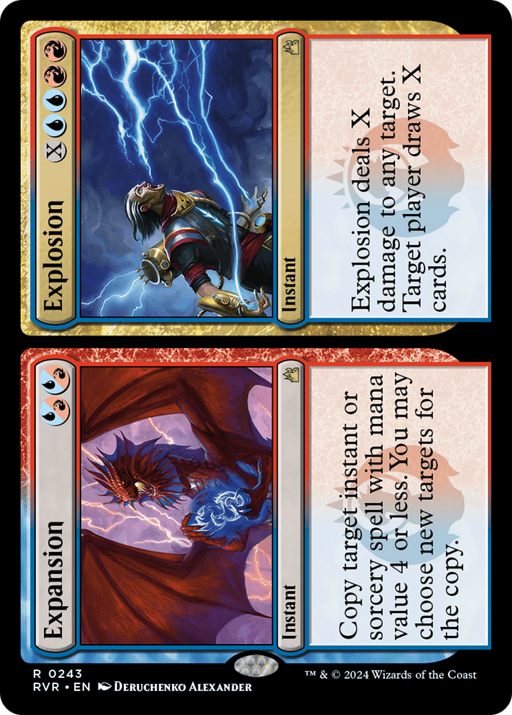 Expansion // Explosion [Ravnica Remastered] | Jomio and Rueliete's Cards and Comics