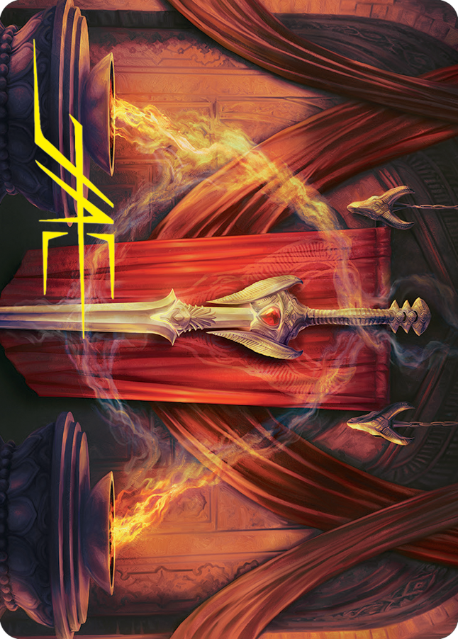 Ramosian Greatsword Art Card (Gold-Stamped Signature) [March of the Machine Art Series] | Jomio and Rueliete's Cards and Comics