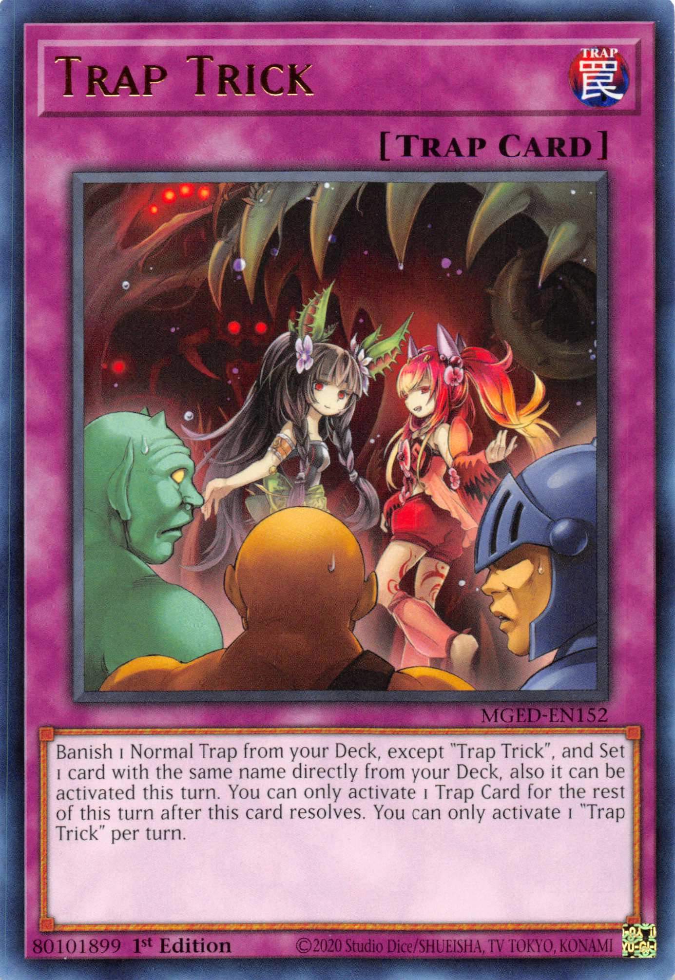Trap Trick [MGED-EN152] Rare | Jomio and Rueliete's Cards and Comics