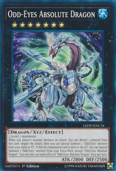 Odd-Eyes Absolute Dragon [LEDD-ENC34] Common | Jomio and Rueliete's Cards and Comics