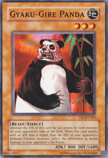Gyaku-Gire Panda [DR1-EN183] Common | Jomio and Rueliete's Cards and Comics