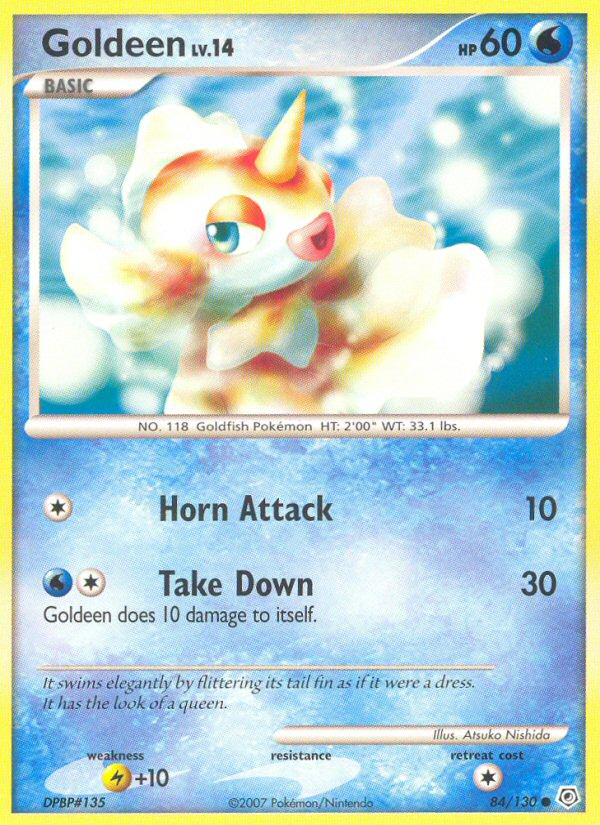 Goldeen (84/130) [Diamond & Pearl: Base Set] | Jomio and Rueliete's Cards and Comics