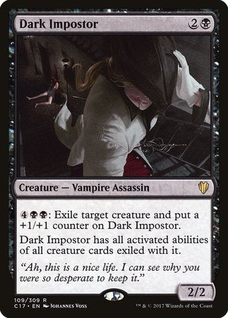 Dark Impostor [Commander 2017] | Jomio and Rueliete's Cards and Comics