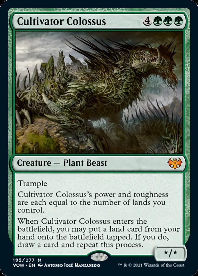Cultivator Colossus [Innistrad: Crimson Vow] | Jomio and Rueliete's Cards and Comics