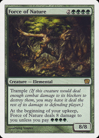 Force of Nature [Ninth Edition] | Jomio and Rueliete's Cards and Comics