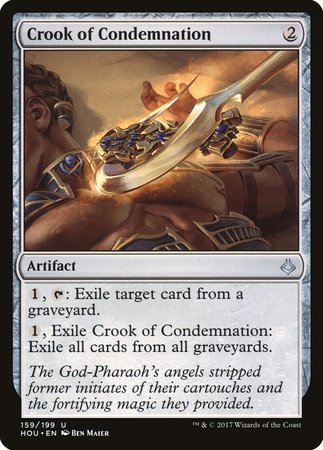 Crook of Condemnation [Hour of Devastation] | Jomio and Rueliete's Cards and Comics