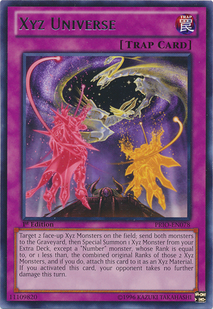 Xyz Universe [PRIO-EN078] Rare | Jomio and Rueliete's Cards and Comics