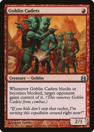 Goblin Cadets [Commander 2011] | Jomio and Rueliete's Cards and Comics