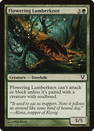 Flowering Lumberknot [Avacyn Restored] | Jomio and Rueliete's Cards and Comics