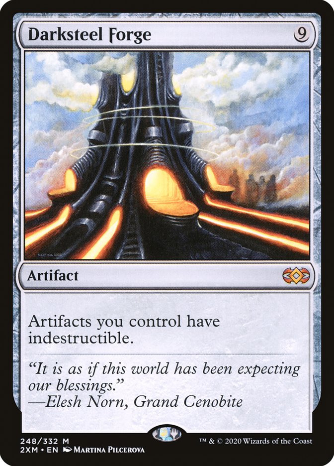 Darksteel Forge [Double Masters] | Jomio and Rueliete's Cards and Comics