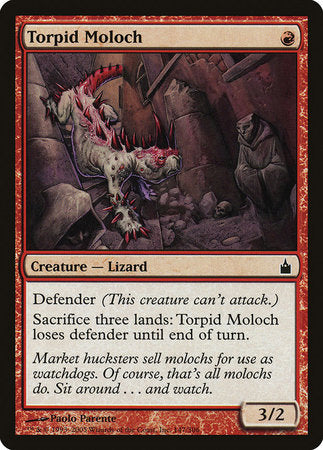 Torpid Moloch [Ravnica: City of Guilds] | Jomio and Rueliete's Cards and Comics