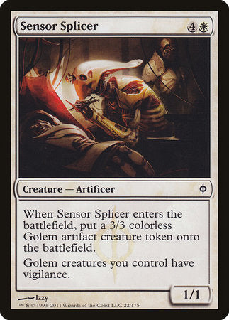 Sensor Splicer [New Phyrexia] | Jomio and Rueliete's Cards and Comics