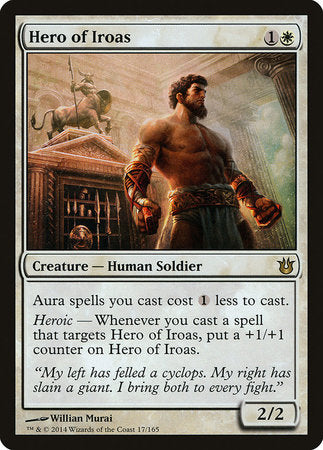 Hero of Iroas [Born of the Gods] | Jomio and Rueliete's Cards and Comics