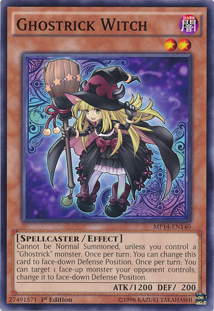 Ghostrick Witch [MP14-EN140] Common | Jomio and Rueliete's Cards and Comics