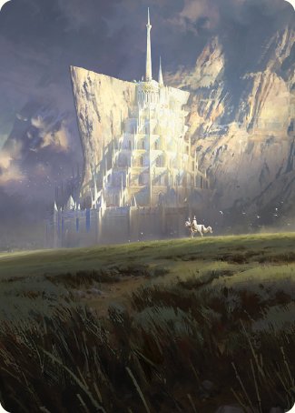 Minas Tirith Art Card [The Lord of the Rings: Tales of Middle-earth Art Series] | Jomio and Rueliete's Cards and Comics
