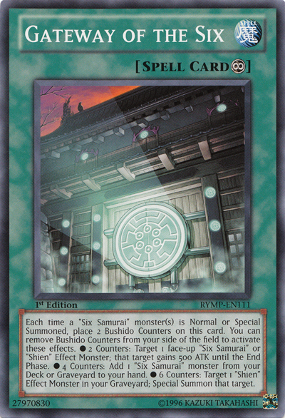 Gateway of the Six [RYMP-EN111] Common | Jomio and Rueliete's Cards and Comics