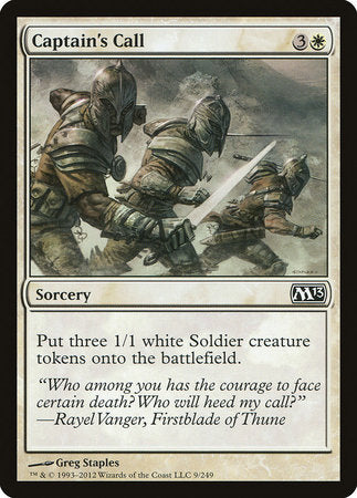 Captain's Call [Magic 2013] | Jomio and Rueliete's Cards and Comics