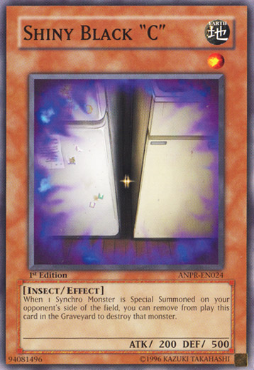 Shiny Black "C" [ANPR-EN024] Common | Jomio and Rueliete's Cards and Comics